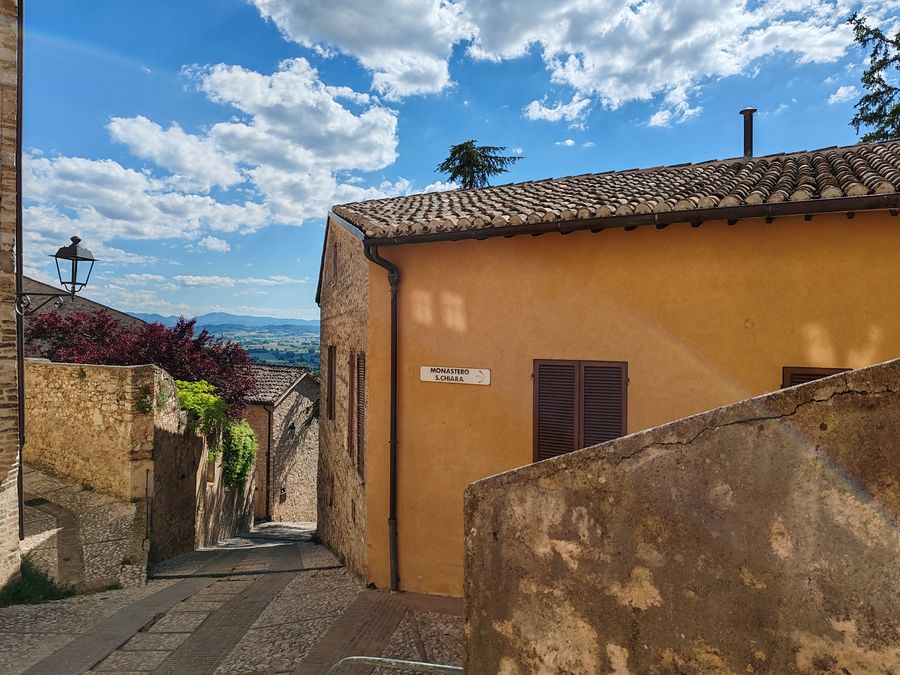 rifacimento tetto monastero santa chiara Trevi perugia