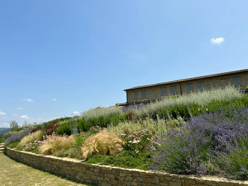 giardino in pendenza aprus